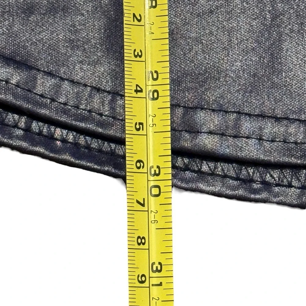 VTG YMLA Studio Short Sleeve Button Up Shirt Navy Blue Men's Size L Made In USA‎ - Picture 6 of 6